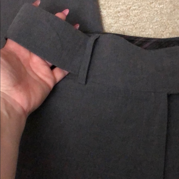 Grey Adjustable Waist Dress Slacks - Picture 4 of 4